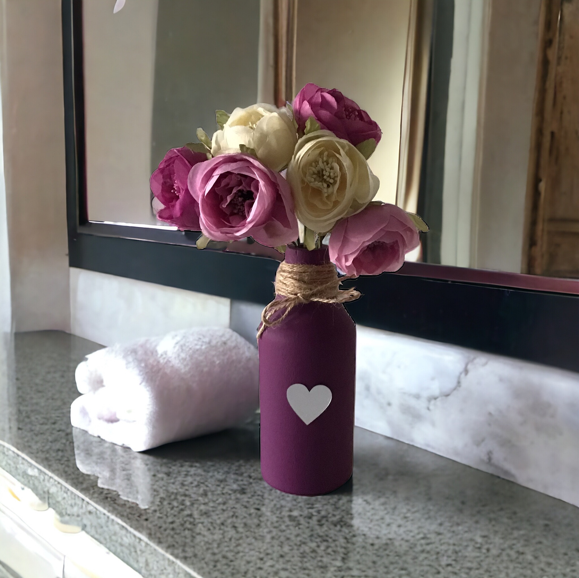 Kayın Ağacı Dekoratif Vazo