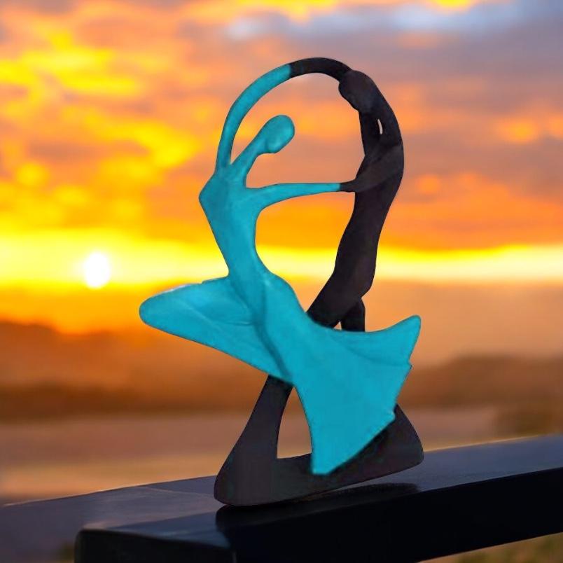 Soyut Dans Eden Çift Biblo