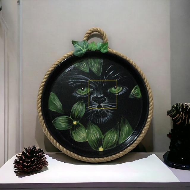 Black Cat Duvar Dekoru