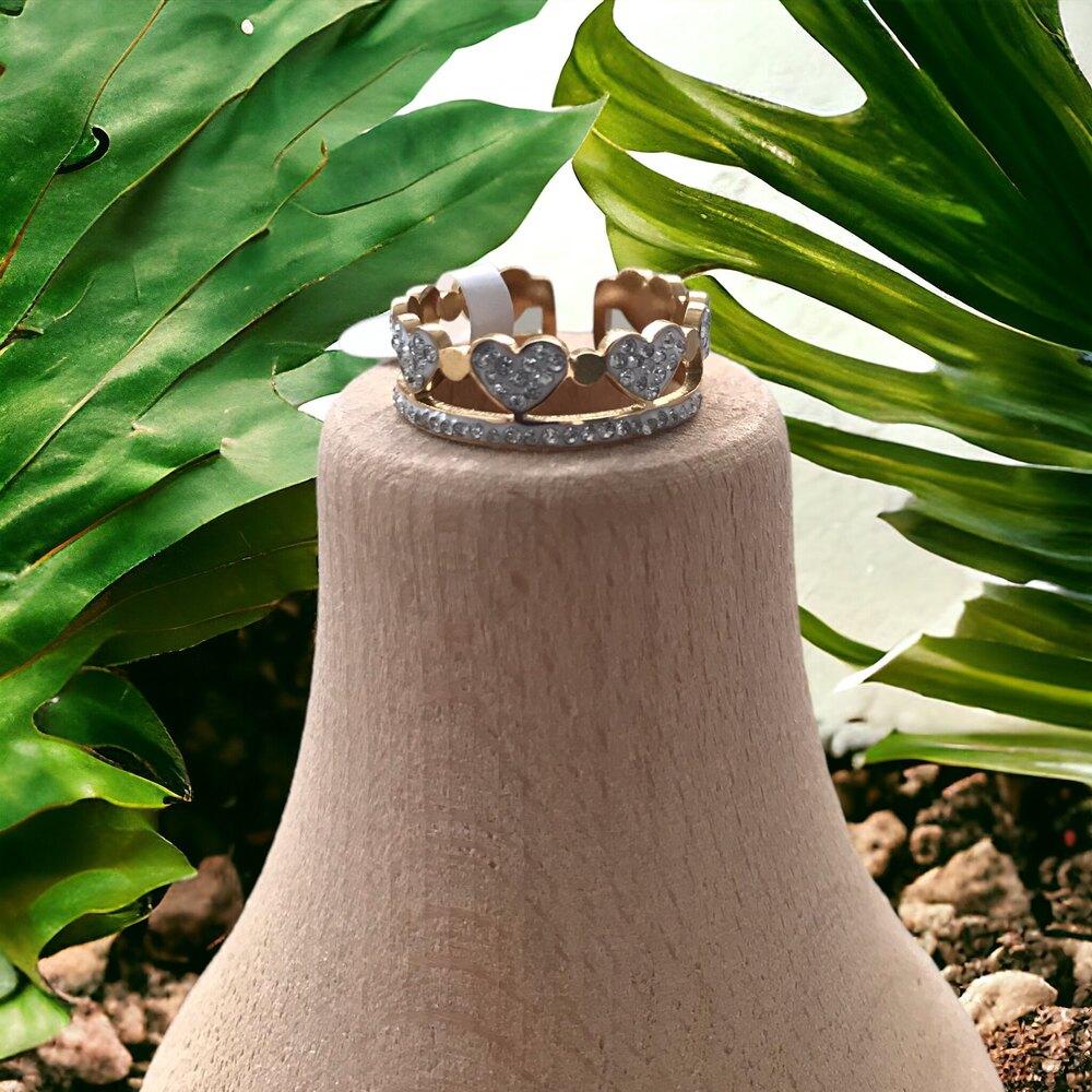 MY HEARTS Çelik Yüzük