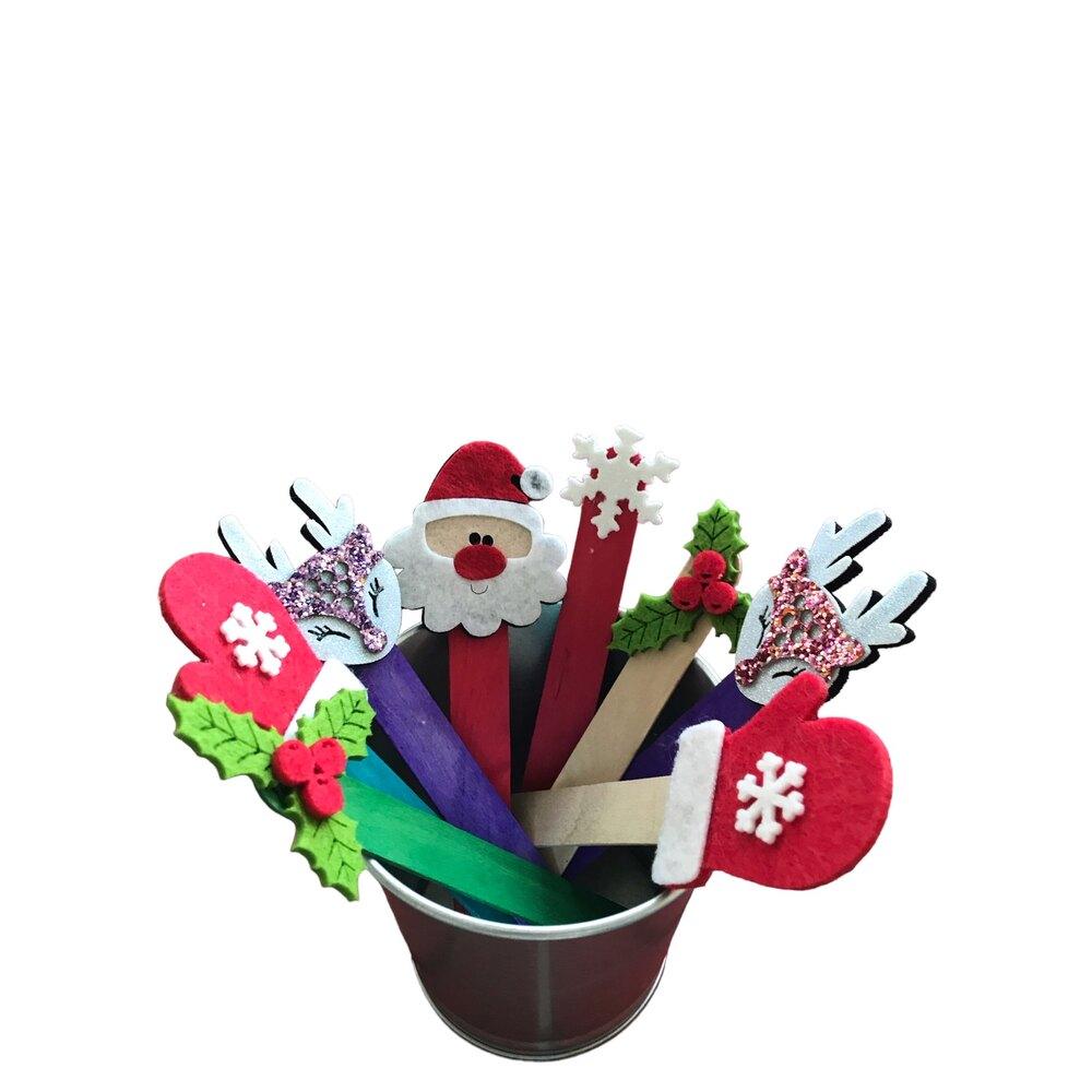 Yılbaşı Temalı Kitap Ayracı-12 ADET