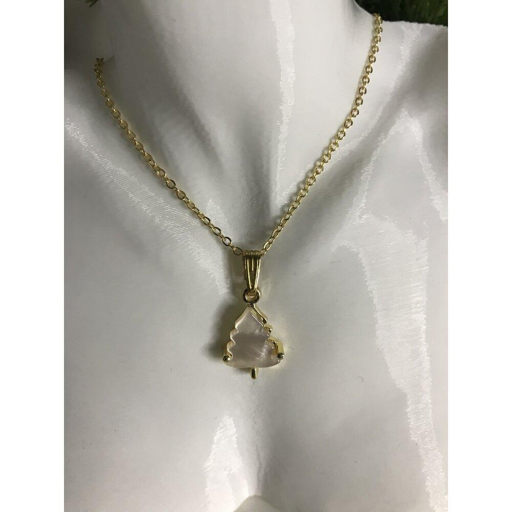 Çam ağaçlı mineli kolye