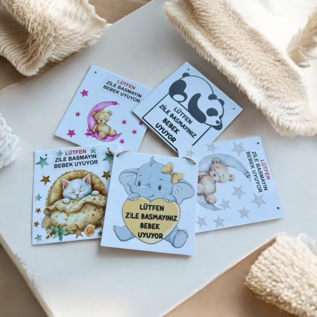 “Zile Basmayınız” Kapı Tabelası