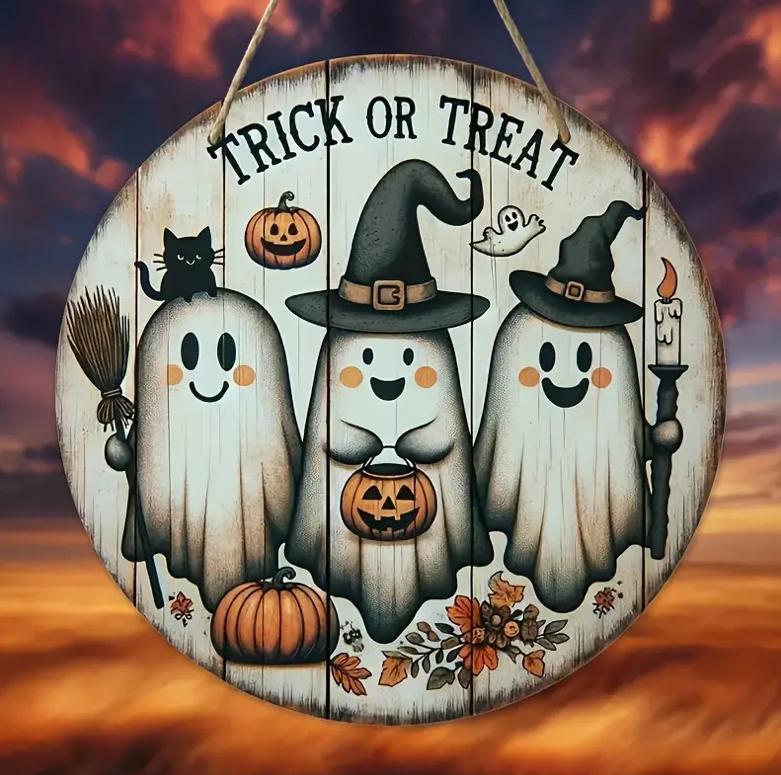 “Trick or Treat” Kapı Süsü