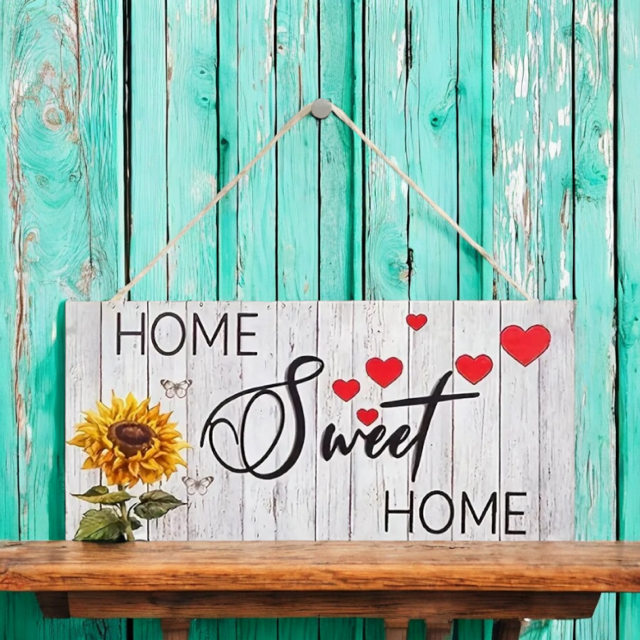 Home Sweet Home Kapı/Duvar Süsü