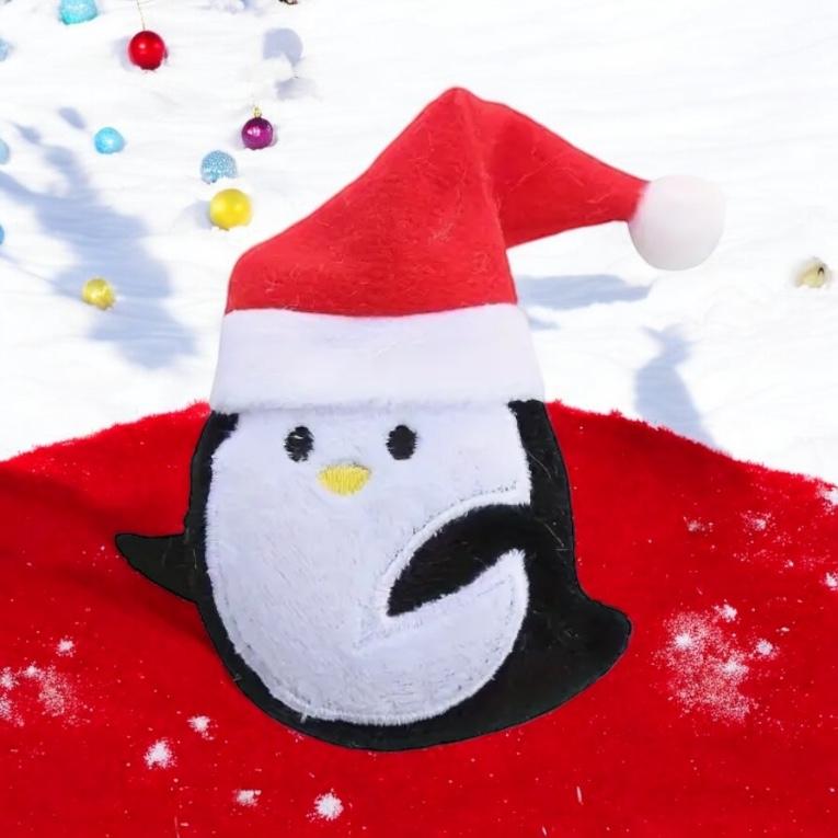 Noel Temalı Peluş Anahtarlık