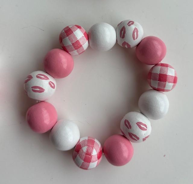 Özel Gün Tasarım Ahşap Boncuk Bileklik