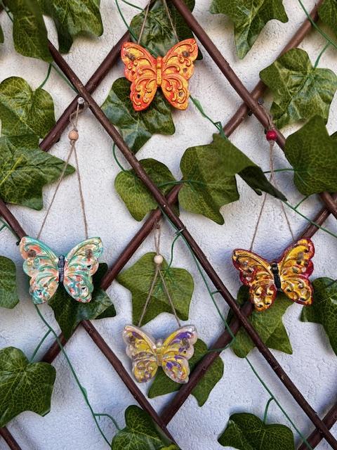 Kelebek Rüyası Balkon/Bahçe Duvar Süsü