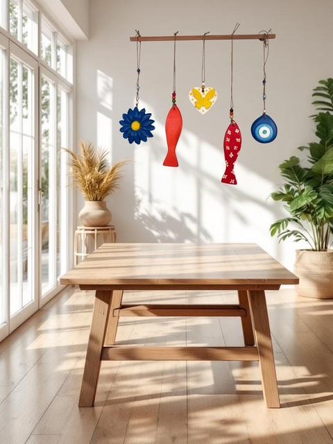 Renkli Tılsımlar Duvar Dekoru