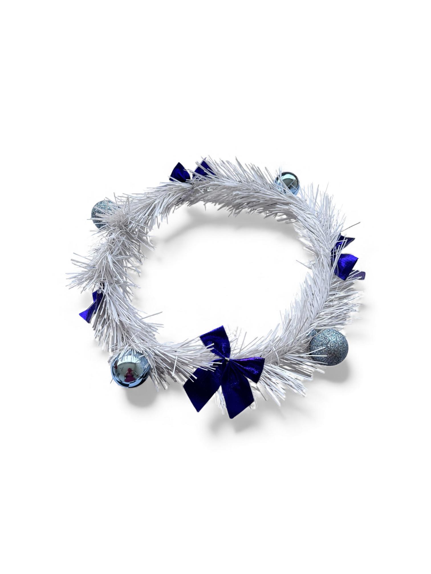 Yılbaşı Beyaz Çember Taç